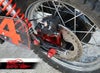 Free Spirits リアキャリパー リロケーション 移設キット レッド Scrambler  Thruxton-02