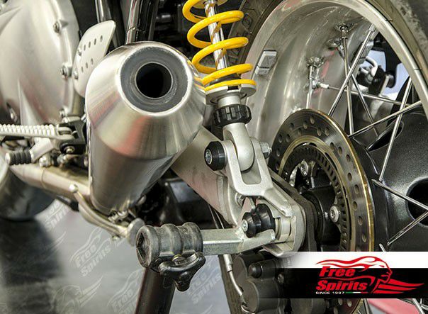 Free Spirits サスペンション 固定ボルト 4本セット Thruxton 1200R