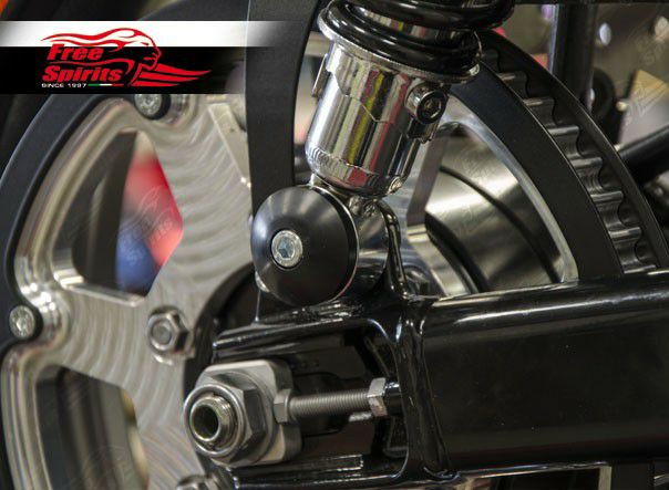 Free Spirits サスペンション 固定ボルト 4本セット ブラック-05