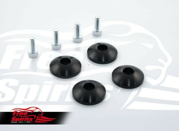 Free Spirits サスペンション 固定ボルト 4本セット ブラック-06