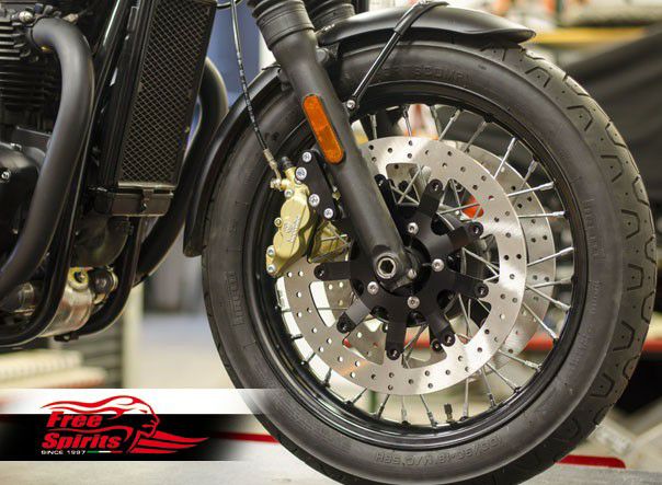 Brembo ブレーキキャリパー クローム仕上げ？ Brembo フロントキャリパー(チタン) ディスクローター アップグレード