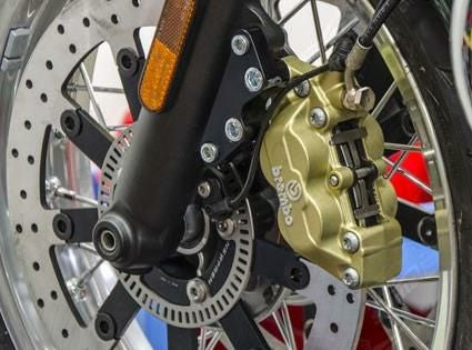 Free Spirits Brembo フロントキャリパー ディスクローター 340mm