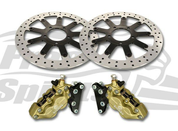 Free Spirits Brembo フロントキャリパー ディスクローター 340mm