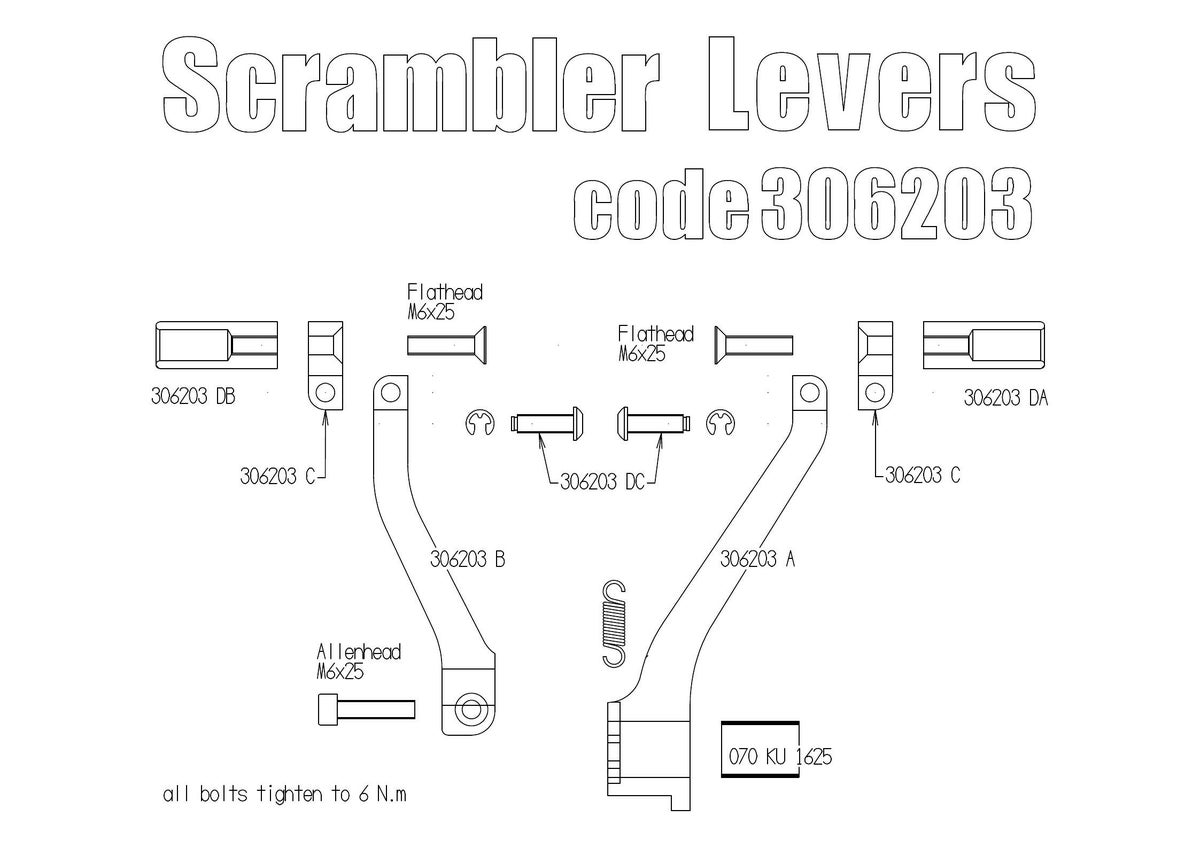 Free Spirits リクライニングペダルキット Scrambler  シルバー-05