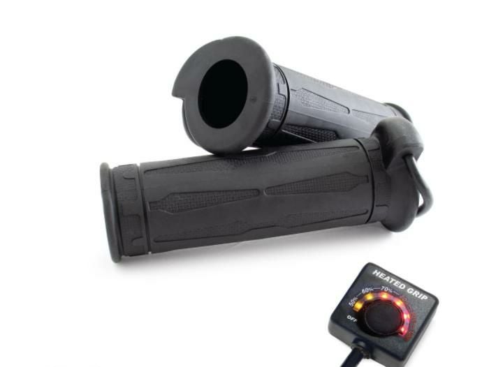 KOSO コ-ソ- LEDインジゲーター付き １インチ ハンドル 汎用 ヒートグリップ_1