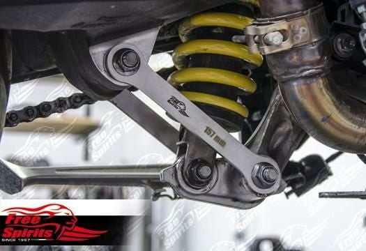 Free Spirits ローダウンキット 10mm TIGER 800 | バイクカスタム