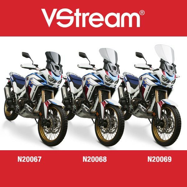 National Cycle VSTREAM スポーツウィンド スクリーン クリア CRF1100L Africa Twin Adventure Sports アフリカツイン 2020--04