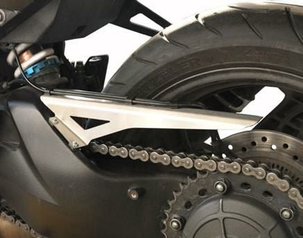 ZIEGER チェーンガード CB1000R 08-17 シルバー | バイクカスタム
