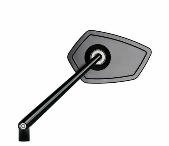 Motogadget MOビュー・グラスレスミラー 左側用 ブラック Motogadget MOビュー・グラスレスミラー レース ブラック 左側用