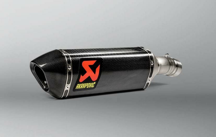 美品  S1000XR 純正OP アクラポビッチマフラー　カーボンカバー BMW S1000XR / M1000XR (20-26) スリップオンマフラー カーボン