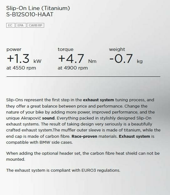 Akrapovic (アクラポヴィッチ) スリップオン・マフラー R1200GS 13-16-06