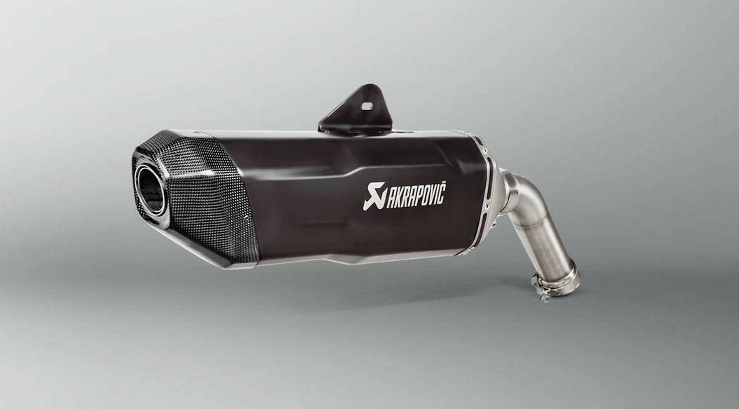 純正F750GS F850GS用 アクラポビッチ スリップオン Akrapovic (アクラポヴィッチ) スリップオン マフラー F750GS F850GS