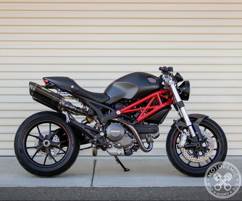 Ducati モンスター　LEDヘッドライト　Ｍ696.796.1100ほか MOTODEMIC EVO-S LED ヘッドライト Monster 696/796/1100 | バイク