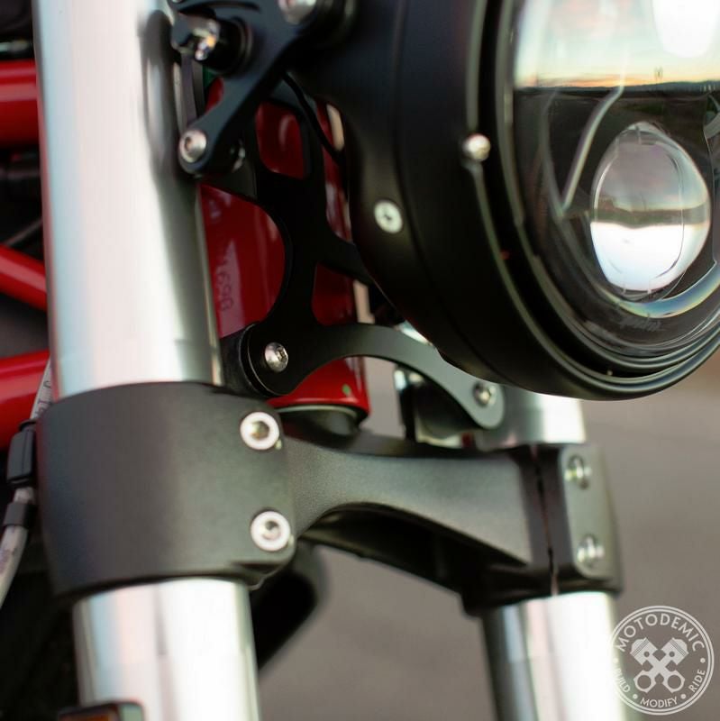 Ducati モンスター　LEDヘッドライト　Ｍ696.796.1100ほか Ducati Monster 695 696 795 796 1100 1100S LED Headlight Assembly