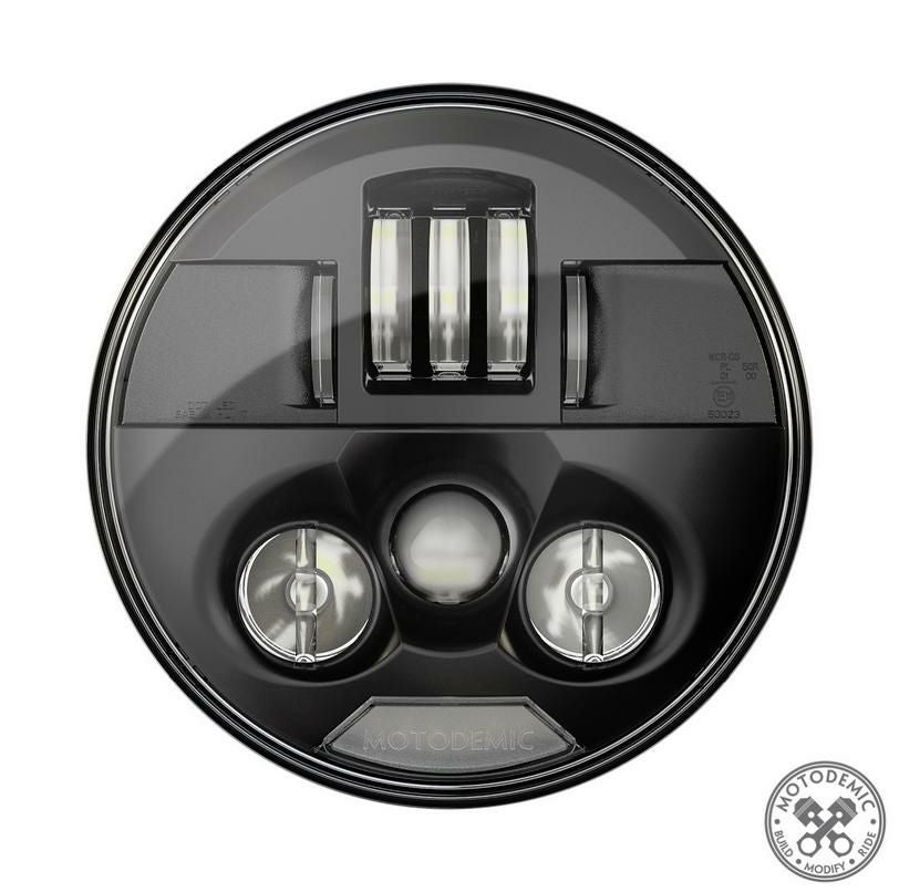 MOTODEMIC EVO-S LED ヘッドライト Monster 797/821/1200 ブラック