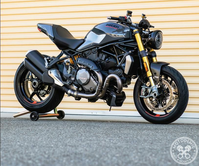 MOTODEMIC EVO-S LED ヘッドライト Monster 797/821/1200 グラファイト