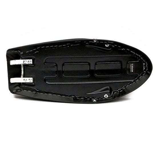 C-RACER スクランブラーシート SR400/SR500用　Wシートにもなるカフェレーサーシート-04