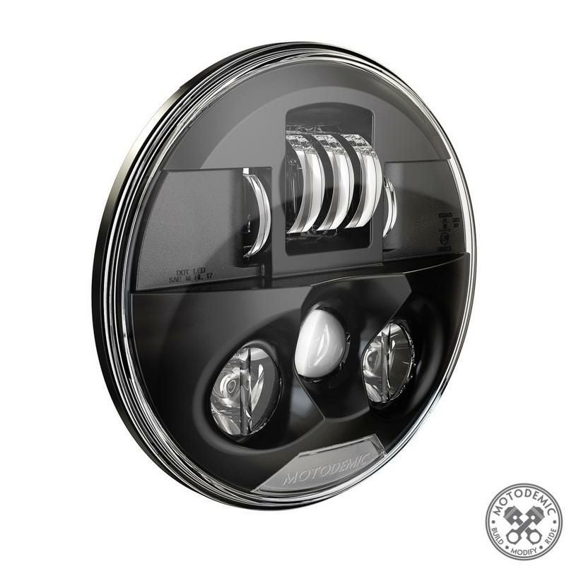 MOTODEMIC EVO-S LED ヘッドライト Monster 821/1200 ブラック-07