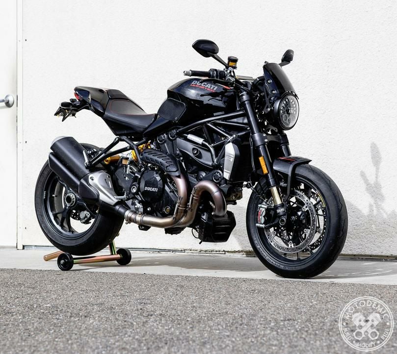 MOTODEMIC EVO-S LED ヘッドライト Monster 821/1200 グラファイト-04