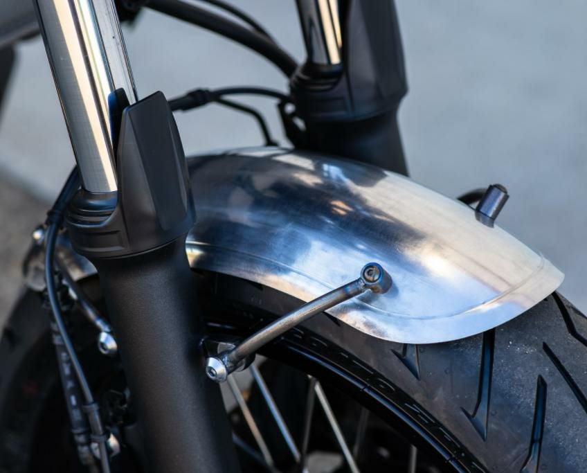 MOTODEMIC アルミ フロントフェンダー ヤマハ XSR700 | バイクカスタム