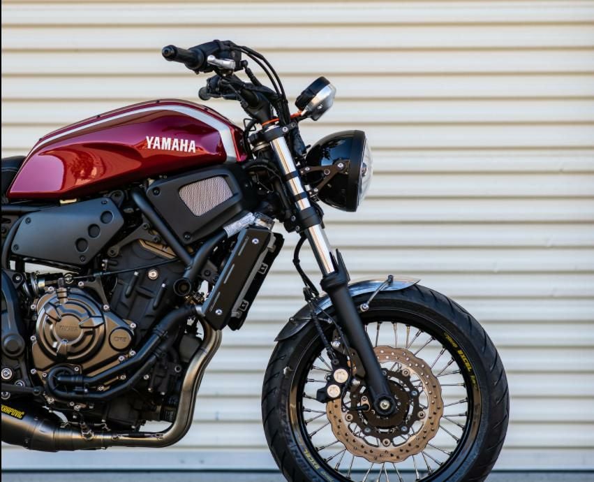MOTODEMIC アルミ フロントフェンダー ヤマハ XSR700 | バイクカスタム