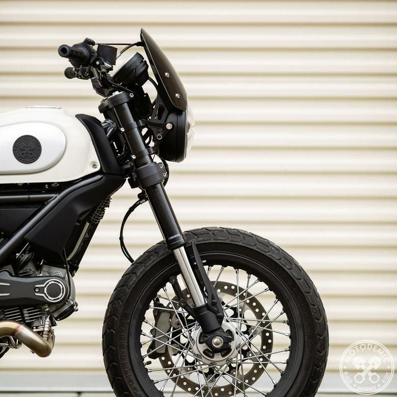 MOTODEMIC Flyscreen Ducati Scrambler クラシック | バイクカスタム
