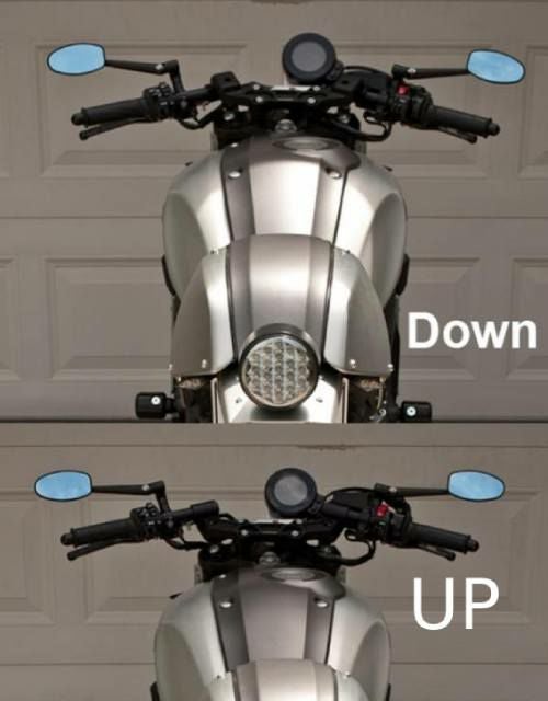 Woodcraft MOTODEMIC セパレートハンドルキット クリップオン ヤマハ