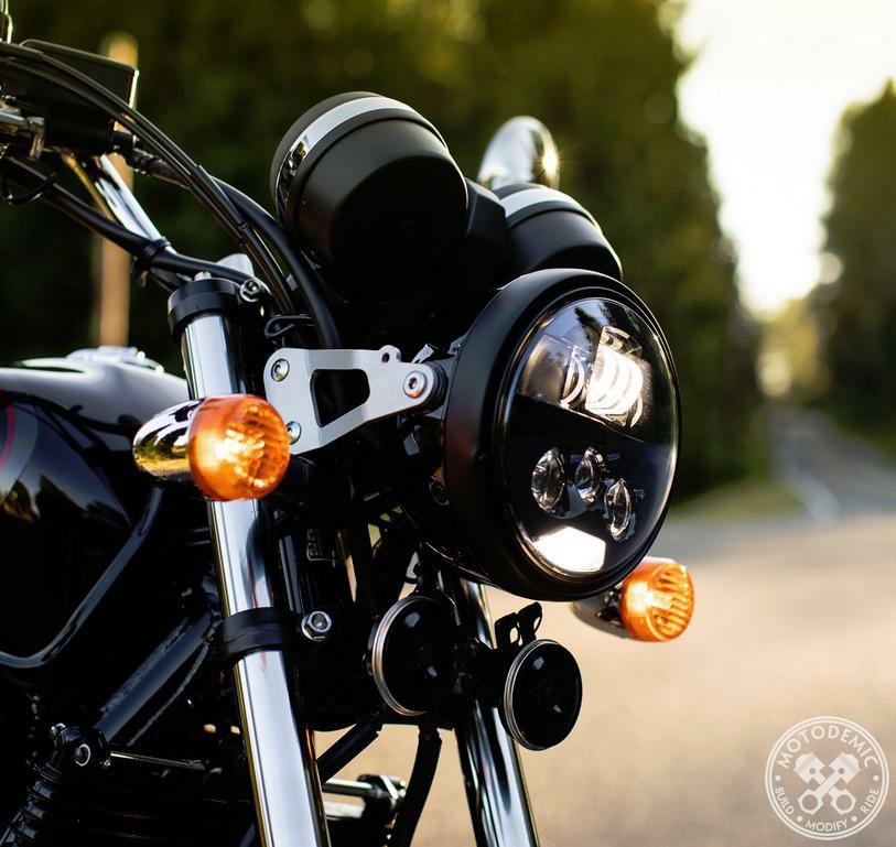 マーシャルヘッドライト　CB1100 HONDA CB1100「ヘッドライト交換」 | ウェビックコミュニティ
