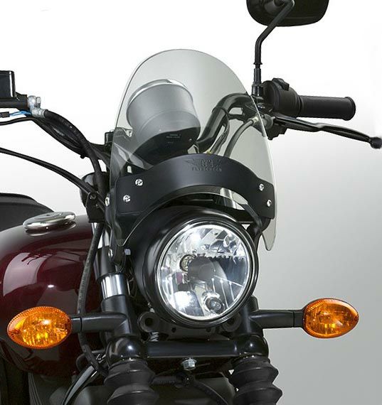 National Cycle Flyscreen スクリーン ウインドシールド ストレートブラケット  ライトスモーク/ブラックマウント YAMAHA_1