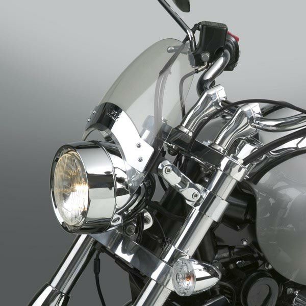 TRIUMPH バイクシールド 薄いスモーク National Cycle Flyscreen スクリーン ウインドシールド ストレート