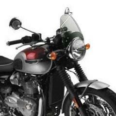 空冷 水冷 ボンネビル T100 T120 スクリーン クラシックS3 ダーク