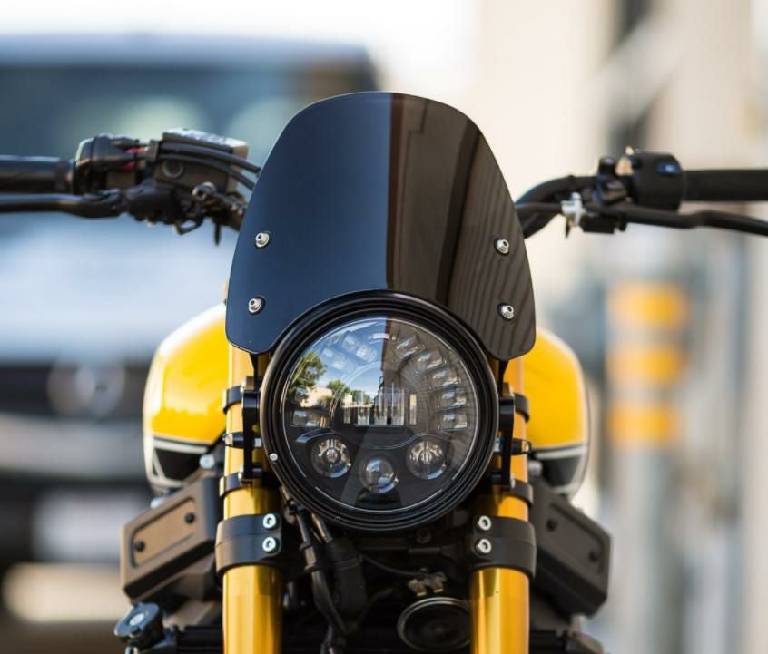 motodemic（モトデミック）XSR900 フライスクリーン XSR900 2016～2021 スクリーン クラシックS3 ダークスモーク Dart