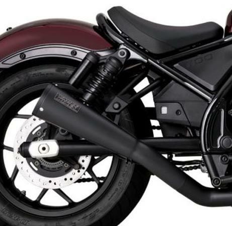 Vance & Hines (バンス＆ハインズ) レベル1100用アップスウィープ・スリップオンマフラー ブラック-01