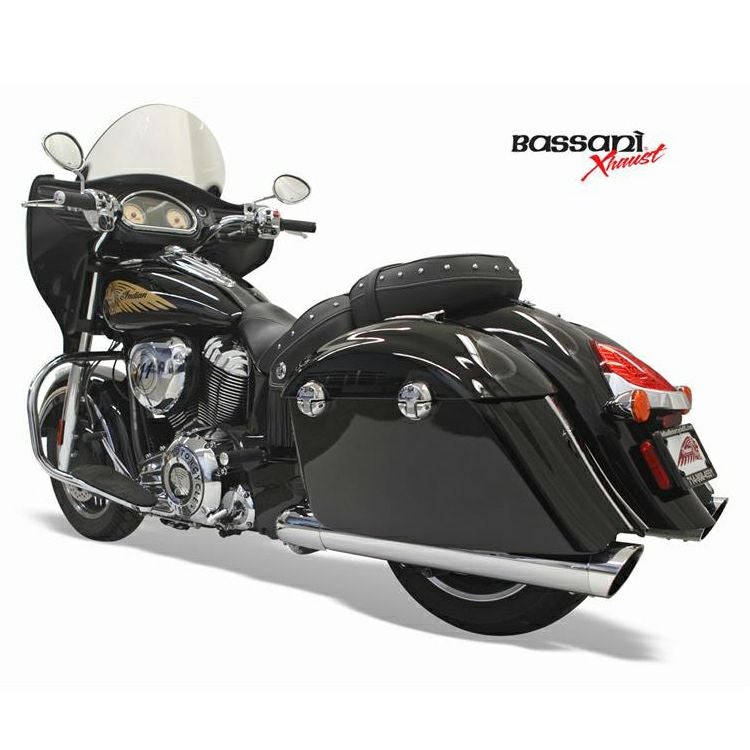Bassani 4インチ・パフォーマンススリップオンマフラー スラッシュ