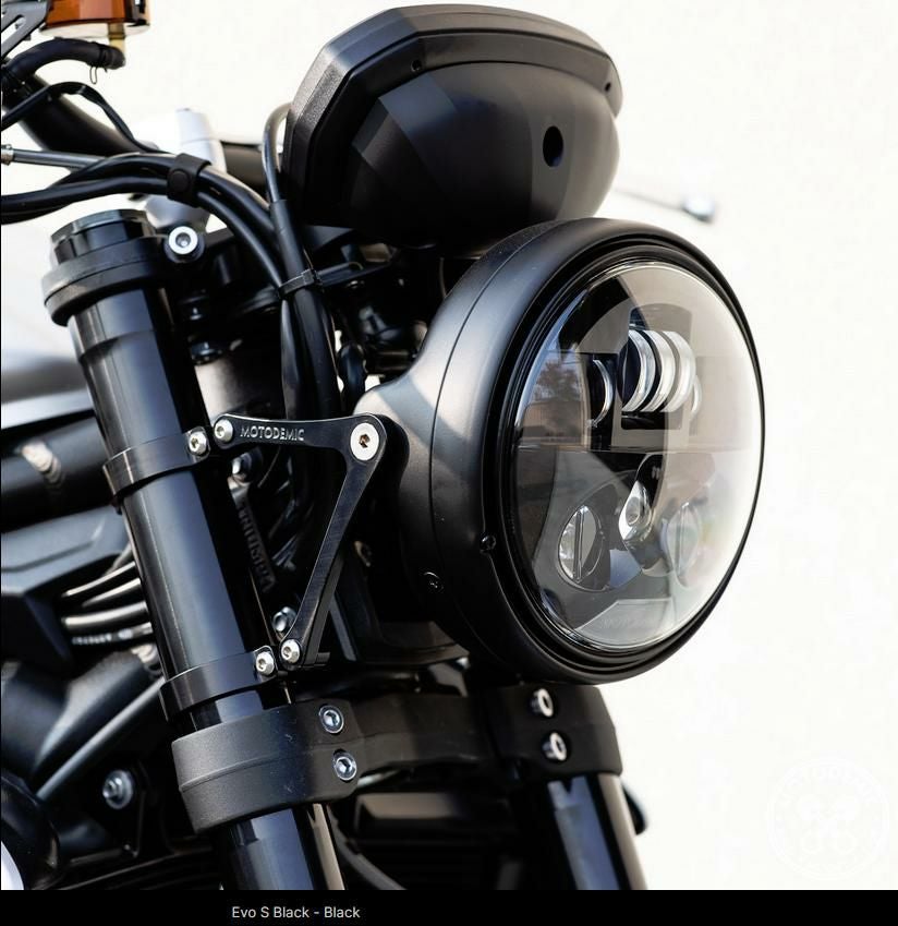 MOTODEMIC EVO-S LED ヘッドライト Speed Triple RS グラファイト-01