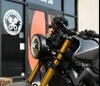 MOTODEMIC アルミ ヘッドライトステー ブラック ヤマハ MT-09/FZ-09-02