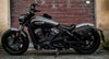 エンズクォイオ(Endscuoio) Tomahawk レザーサイドバッグ ブラック  左側 Indian Scout/Bobber/Twenty/Sixty-01