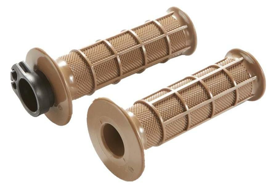 H2C ハンドルグリップ 左右セット CT125 20- ブラウン-03