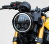 MOTODEMIC LED ヘッドライト EVOスタンダード ブラック アップグレード ヤマハ BOLT ボルト, XV950-05