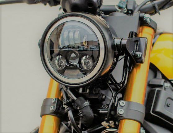 MOTODEMIC LED ヘッドライト EVOスタンダード グラファイト