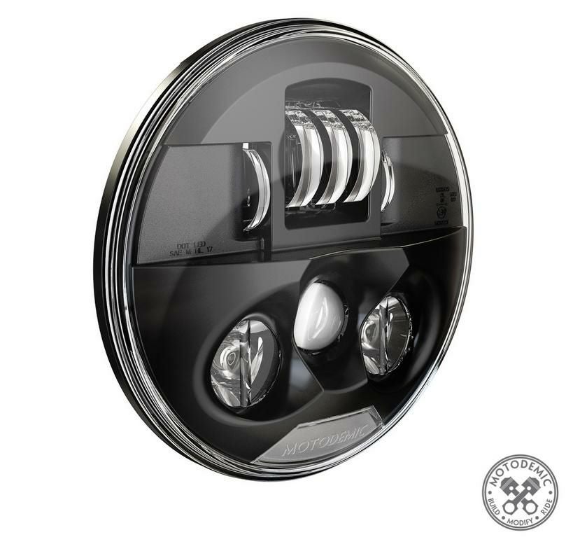MOTODEMIC EVO-S LED ヘッドライト Street Triple 765 20 ブラック