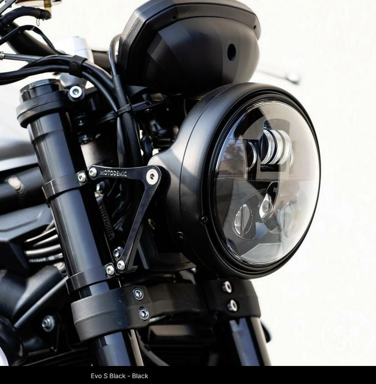 MOTODEMIC EVO-S LED ヘッドライト Street Triple 765S ブラック