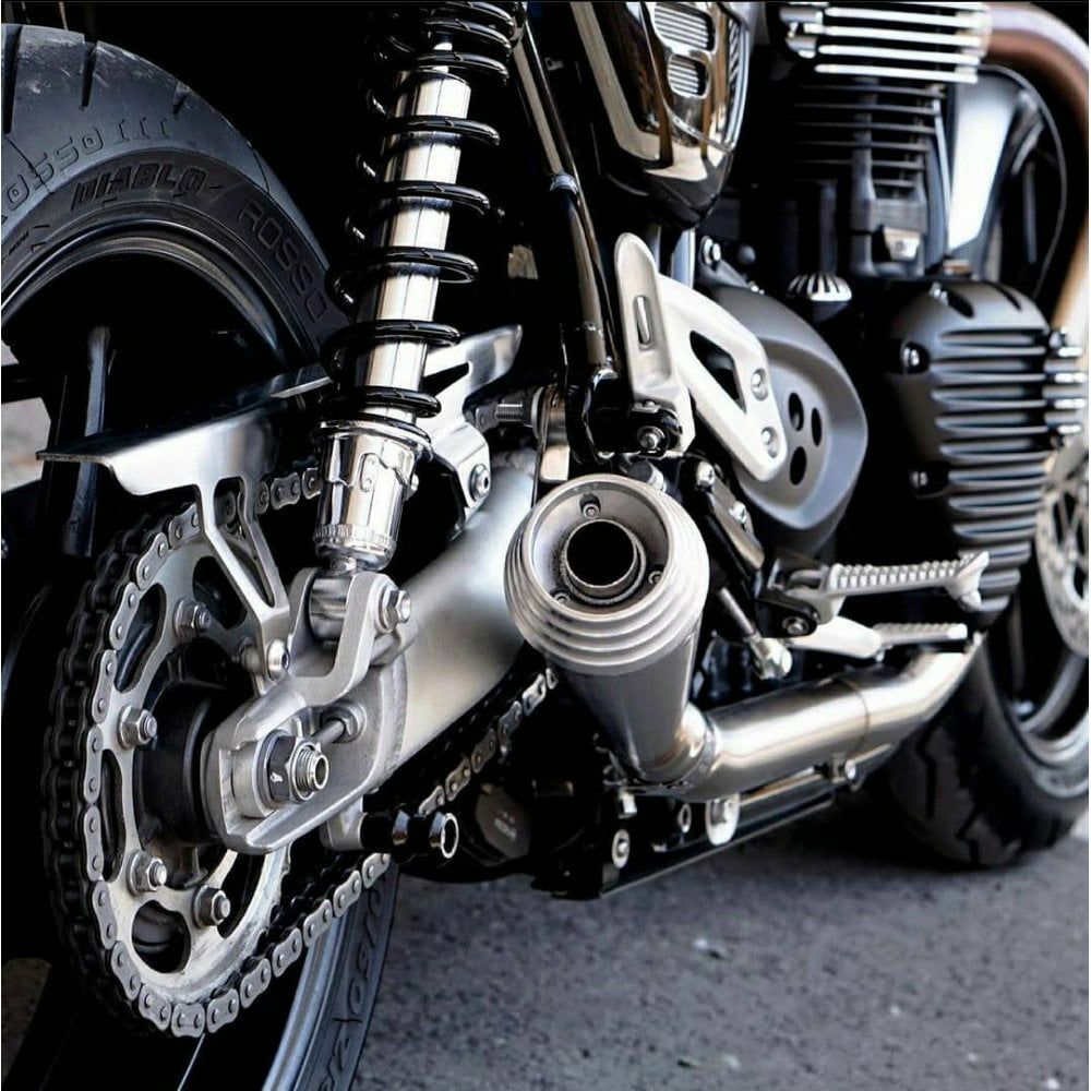 Motone チェーンガード Speed Twin Thruxton ブラッシュ | バイク