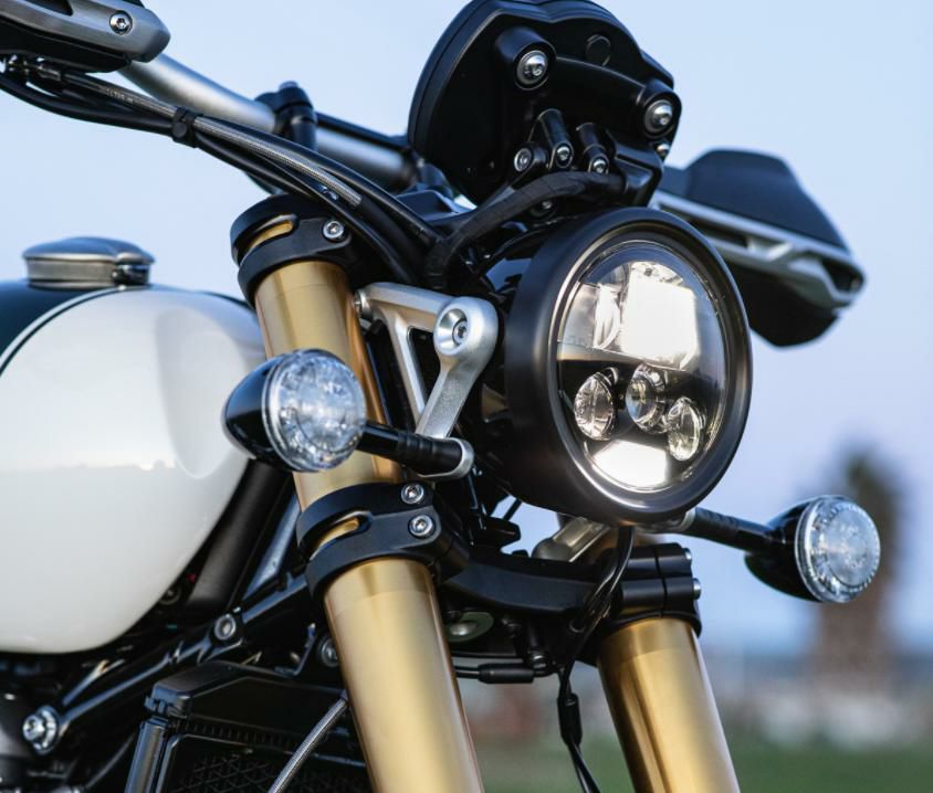 MOTODEMIC LED ヘッドライト EVOスタンダード ブラック Triumph
