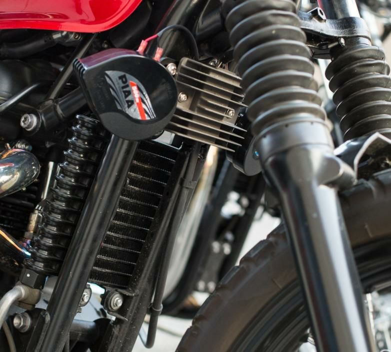MOTODEMIC レクチファイア 整流器 移設 ブラケット デュアルホーン