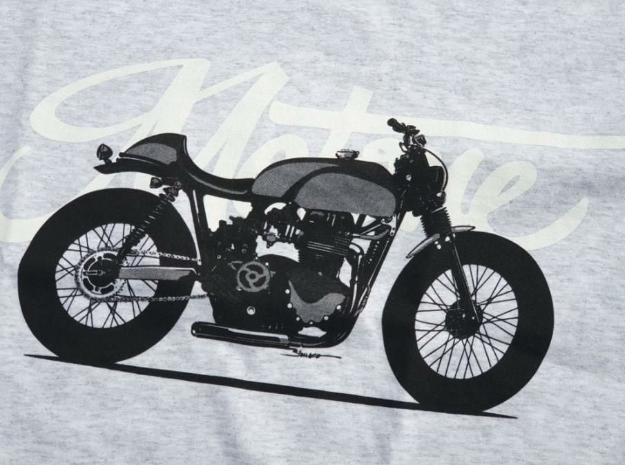 Motone Tシャツ Brusco Cafe Racer T-Shirt-02
