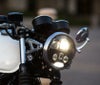 MOTODEMIC LED ヘッドライト EVOスタンダード グラファイト Triumph Thruxton 1200 / R 2016～-01