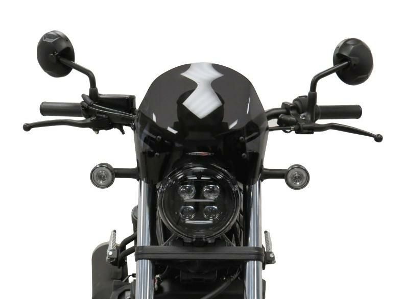 即日発送 レブル250 フロント カウル レブル250/500/1000 フロントカウル フェアリング ブラック Diabolus K