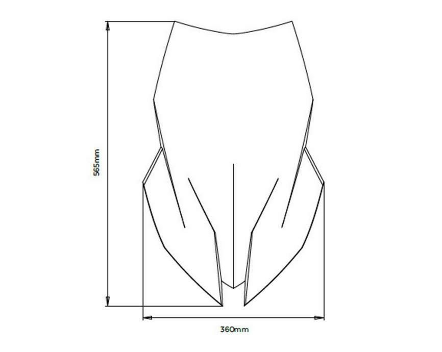 プーチ(Puig) ツーリングスクリーン  S1000XR 20- ダークスモーク-06