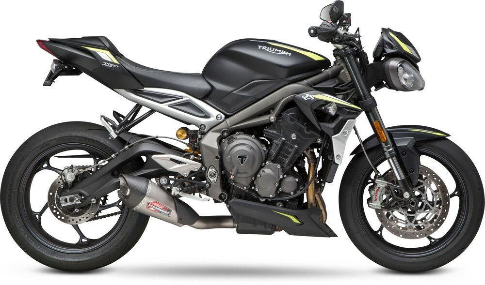 USヨシムラ AT2 スリップオン　Triumph Street Triple ヨシムラUSA AT2 スリップオン カーボン ステンレス マフラー